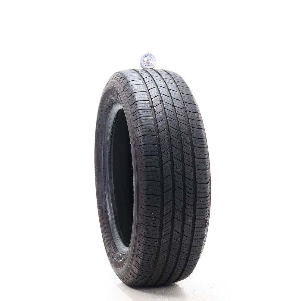 Set of (2) Used 215/60R17 Michelin Defender T+H 96H - 7-8/32 - Image 1