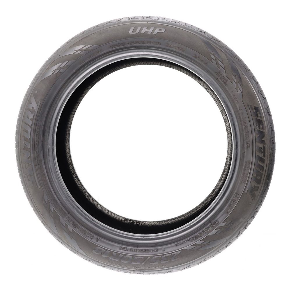Set of (2) Used 235/50ZR18 Sentury UHP 101W - 7/32 - Image 3