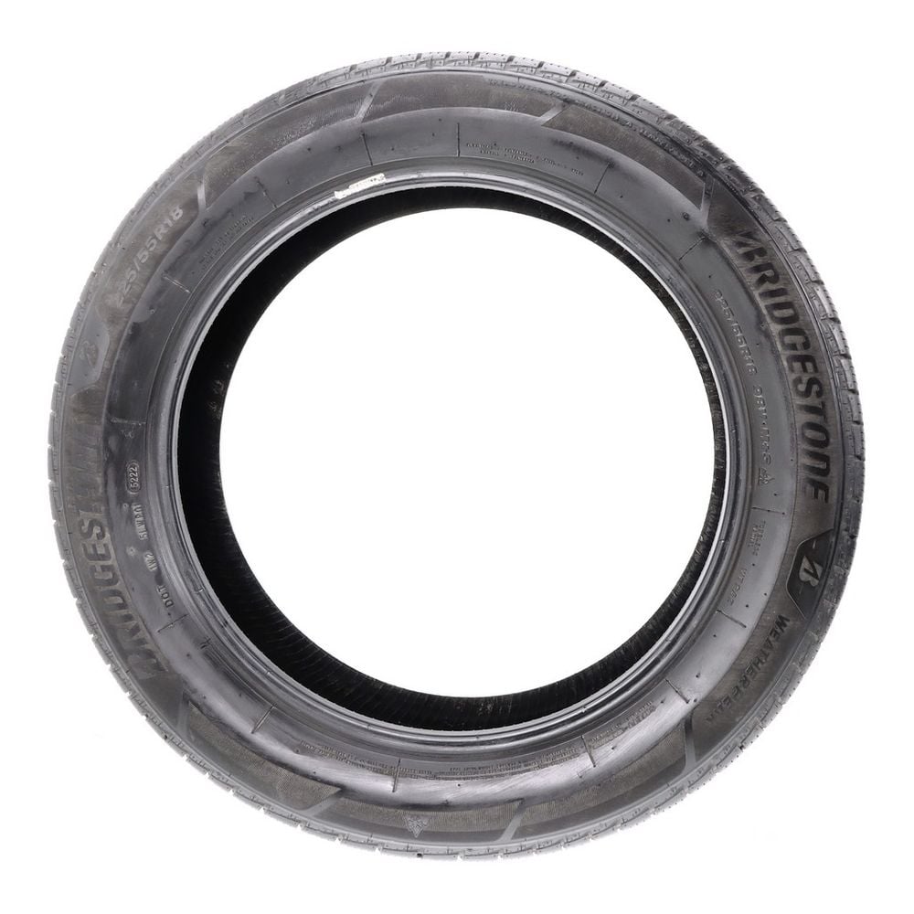 Set of (4) Used 225/55R18 Bridgestone WeatherPeak 98V - 7.5-9/32 - Image 3