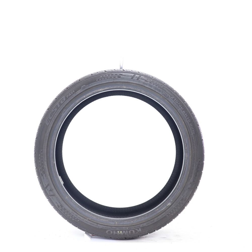 Used 215/40ZR18 Kumho Ecsta PA51 89W - 9/32 - Image 3