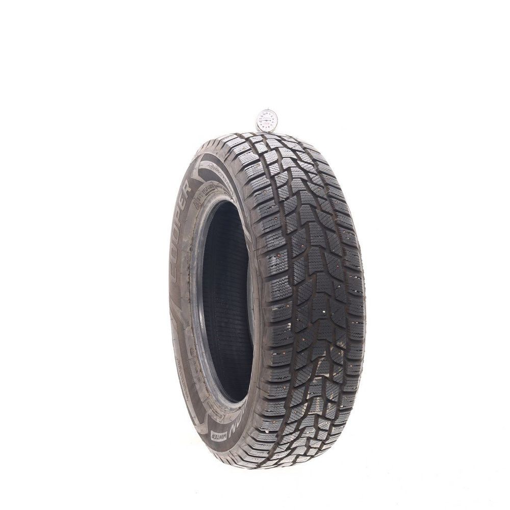 Set of (2) Used 225/65R17 Cooper Evolution Winter Studded 102T - 10.5/32 - Image 1
