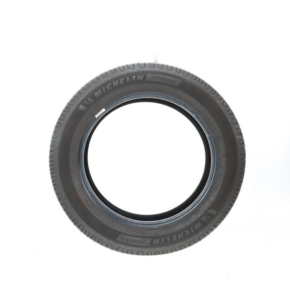 Set of (2) Used 215/60R17 Michelin Defender 2 96H - 9-10/32 - Image 3