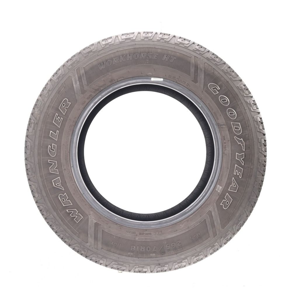Set of (2) Used 265/70R18 Goodyear Wrangler Workhorse HT 116T - 7.5/32 - Image 3