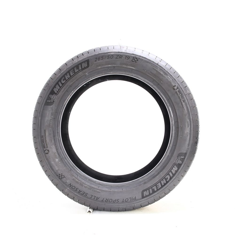 Set of (2) Used 265/50ZR19 Michelin Pilot Sport All Season 4 110Y - 8/32 - Image 3