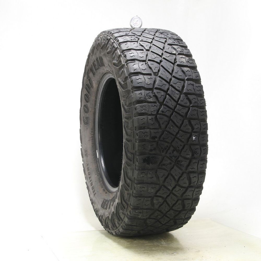 Set of (2) Used LT 325/65R18 Goodyear Wrangler Territory AT 121/118T D - 8.5-9.5/32 - Image 1