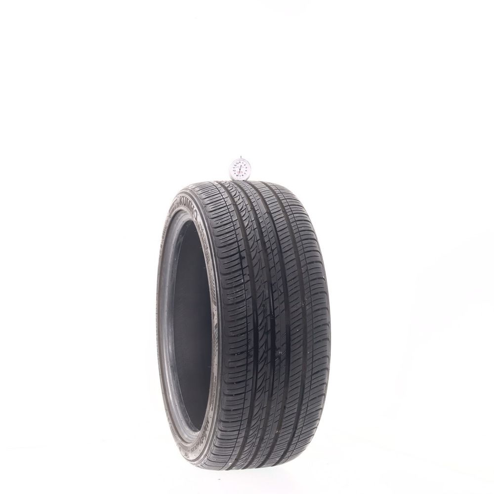 Set of (2) Used 225/40R18 Kumho Majesty Solus KU50 88W - 6-7.5/32 - Image 4