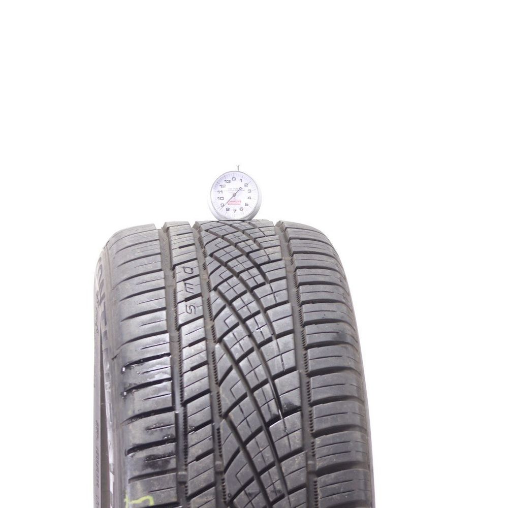 Set of (2) Used 225/50ZR18 Continental ExtremeContact DWS06 Plus 95W - 8.5-9/32 - Image 2