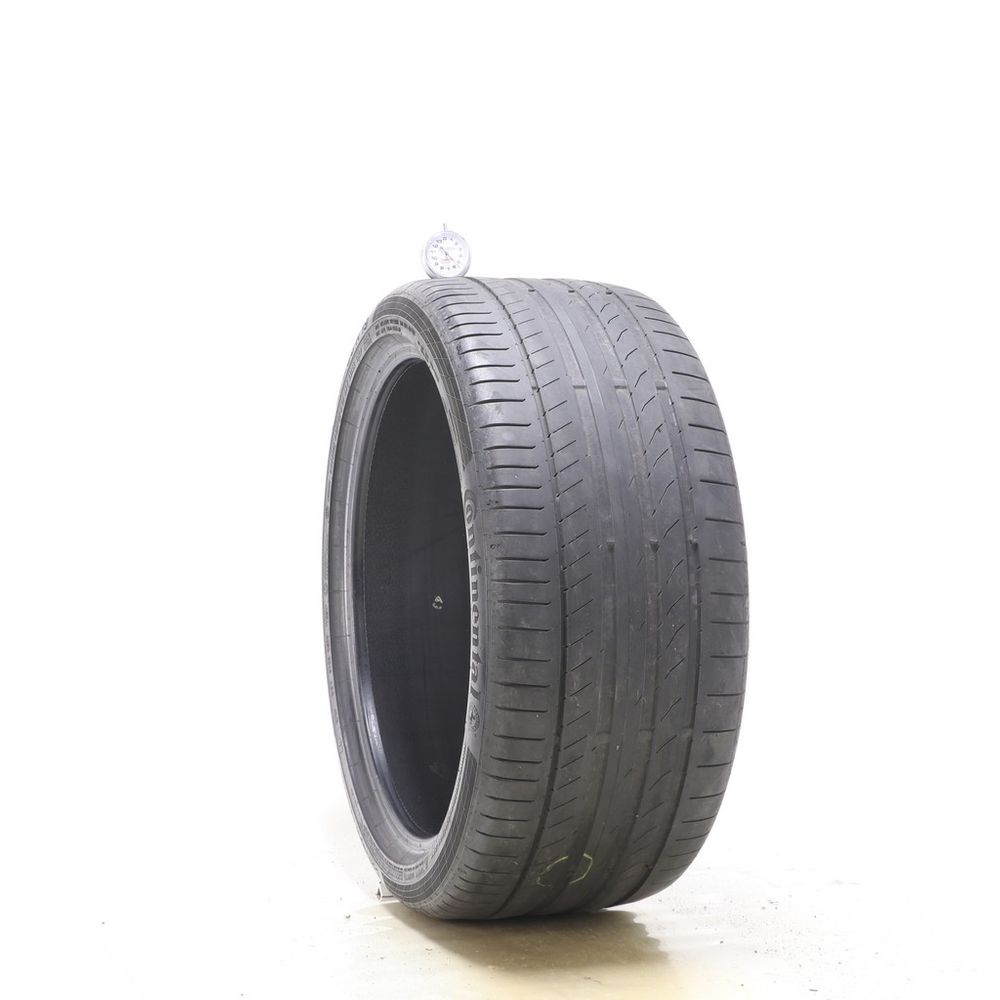 Used 255/35R19 Continental ContiSportContact 5P AO 96Y - 5.5/32 - Image 1