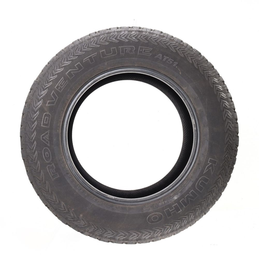 Used LT 265/70R18 Kumho Road Venture AT51 124/121R E - 5/32 - Image 3