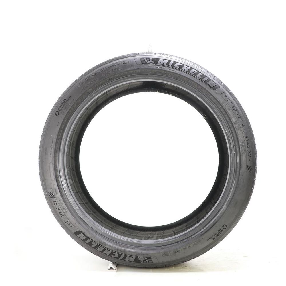 Set of (2) Used 265/40R21 Michelin Pilot Sport All Season 4 NEO 101V - 6-6.5/32 - Image 6