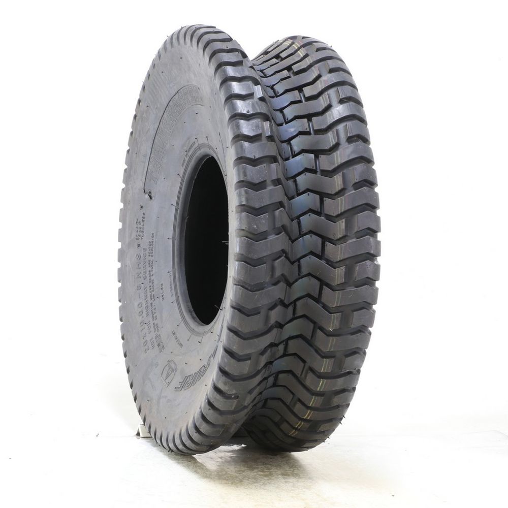 Set of (2) New 20X10-8 Transmaster V-Turf 1N/A - 7/32 - Image 1