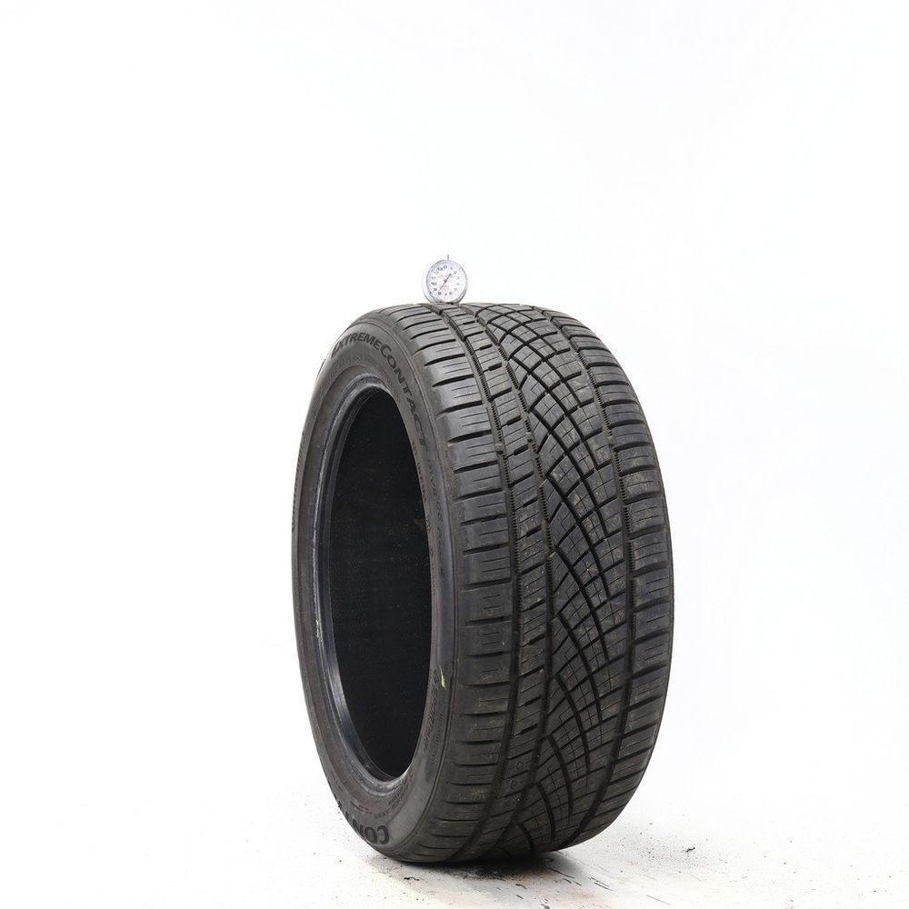 Set of (2) Used 245/40ZR17 Continental ExtremeContact DWS06 Plus 91W - 8-8.5/32 - Image 1
