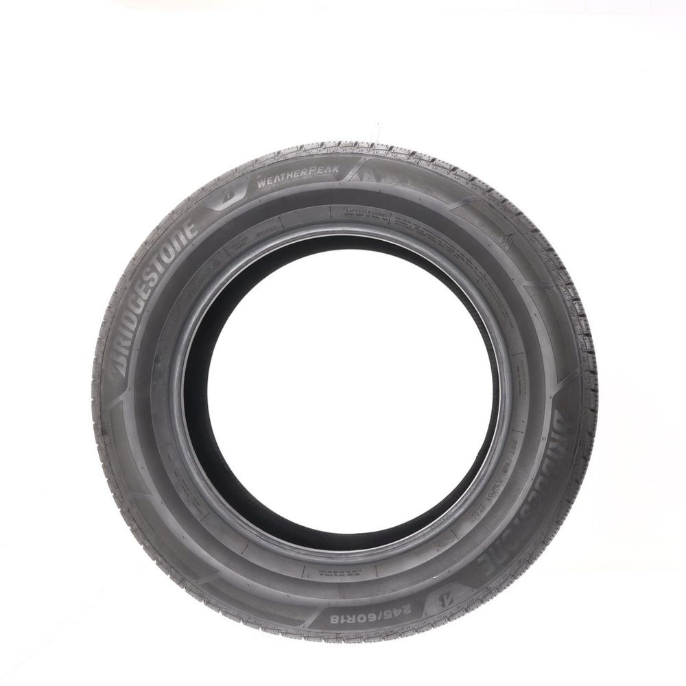 Set of (4) Used 245/60R18 Bridgestone WeatherPeak 105H - 8-9.5/32 - Image 6