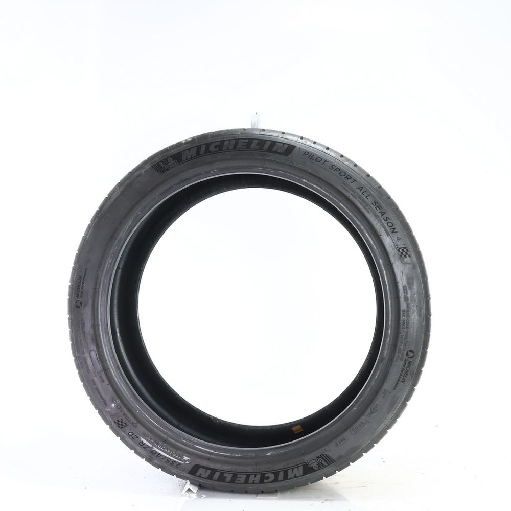 Set of (2) Used 235/40ZR20 Michelin Pilot Sport All Season 4 96Y - 7.5-8/32 - Image 6