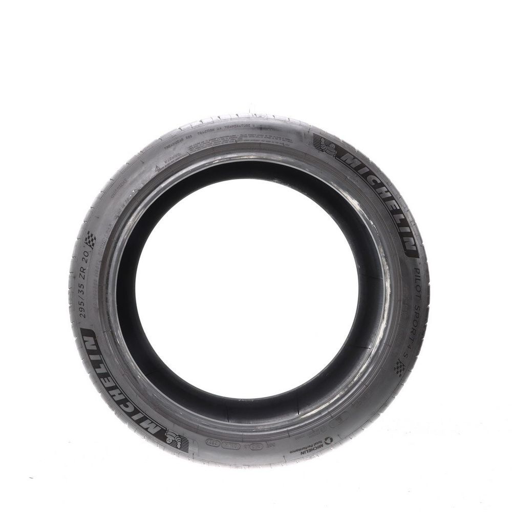 Set of (2) Used 295/35ZR20 Michelin Pilot Sport 4 S 105Y - 8-8.5/32 - Image 3