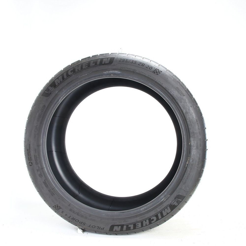 Set of (2) Used 295/35ZR20 Michelin Pilot Sport 4 S 105Y - 8-8.5/32 - Image 6