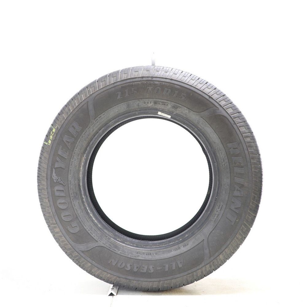 Used 215/70R15 Goodyear Reliant All-season 98T - 7.5/32 - Image 3