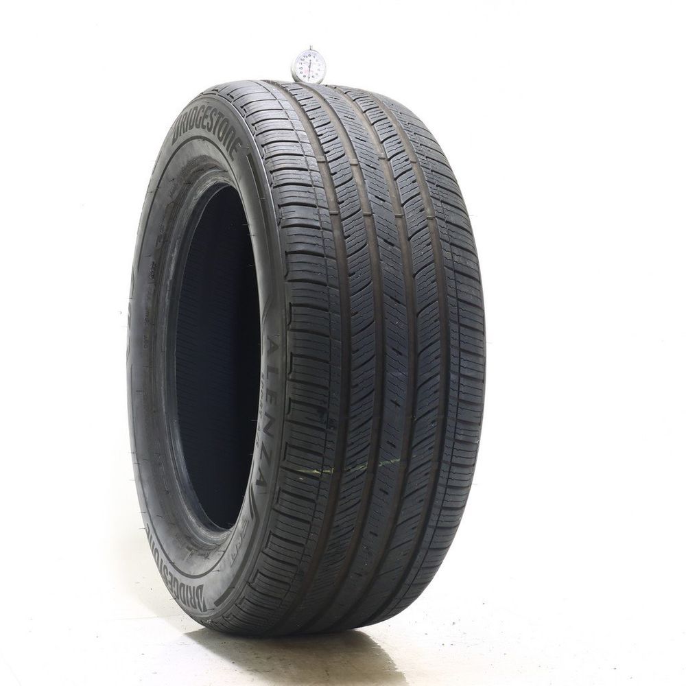 Set of (2) Used 275/55R19 Bridgestone Alenza Sport A/S RFT MOE 111H - 7-7.5/32 - Image 1