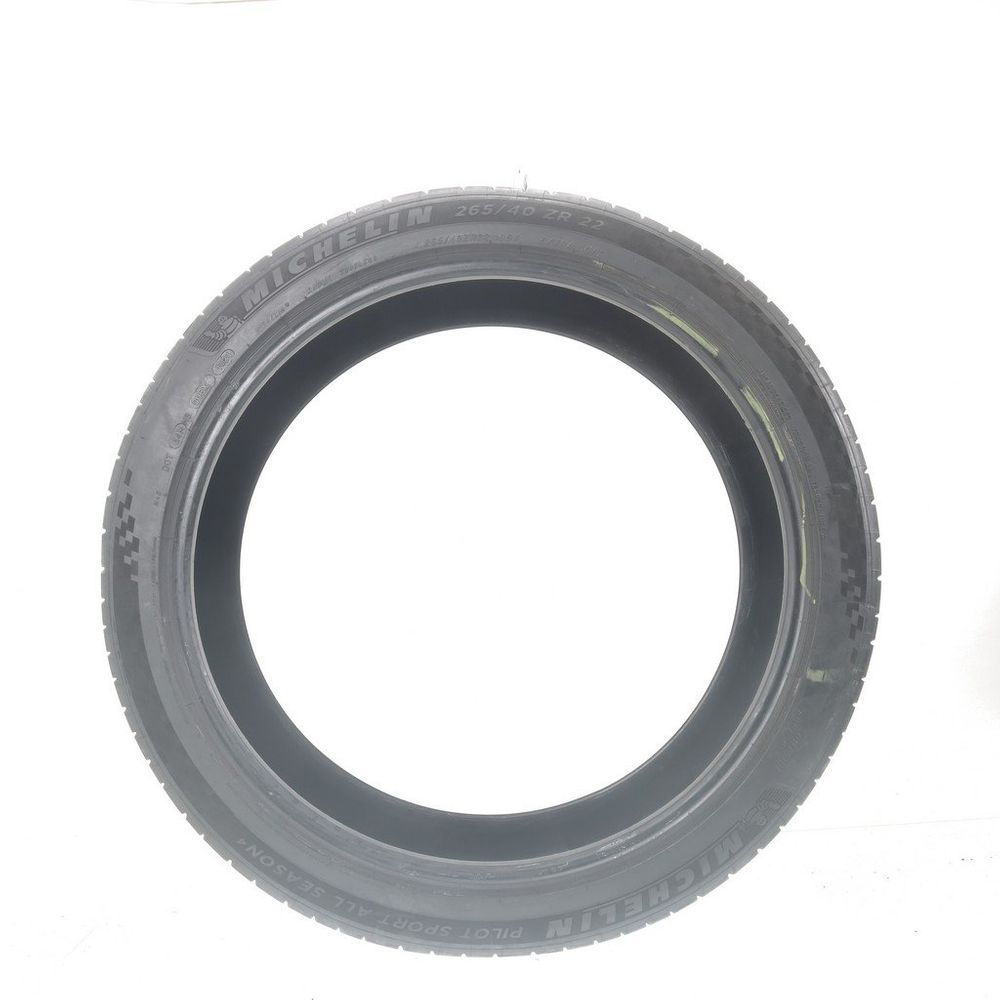 Used 265/40ZR22 Michelin Pilot Sport All Season 4 106Y - 6.5/32 - Image 3