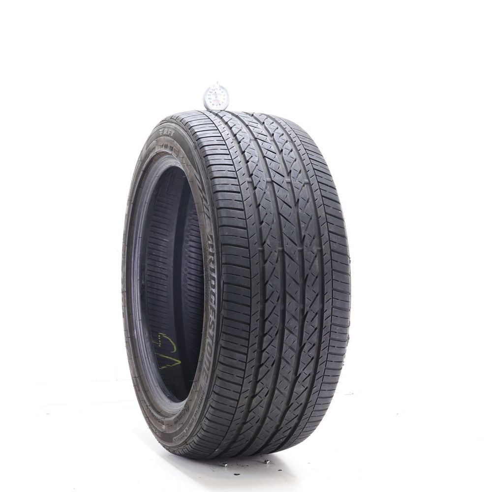 Set of (2) Used 245/45RF17 Bridgestone Potenza RE97AS RFT 95V - 6-7.5/32 - Image 1