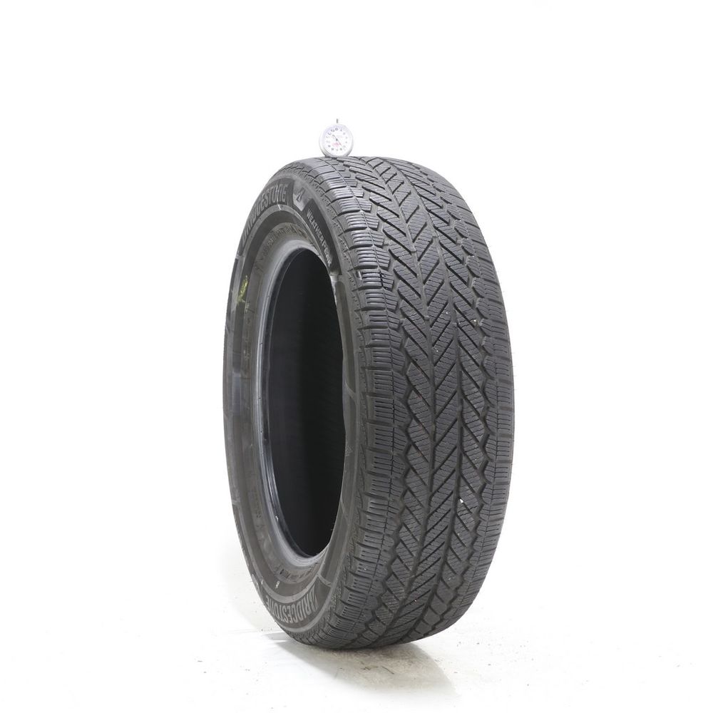 Set of (4) Used 235/60R18 Bridgestone WeatherPeak 103H - 5-6.5/32 - Image 4