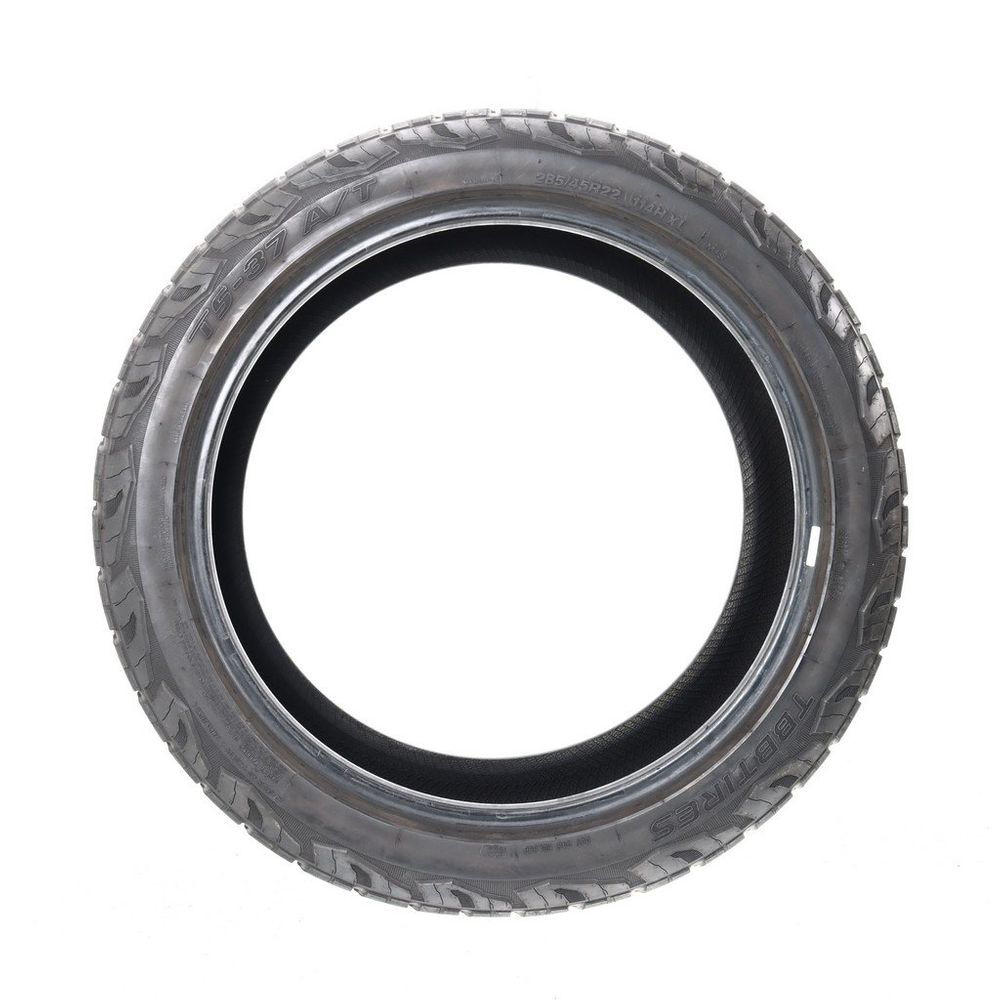 Set of (2) Used 285/45R22 TBB TS-37 A/T 114H - 9-9.5/32 - Image 3