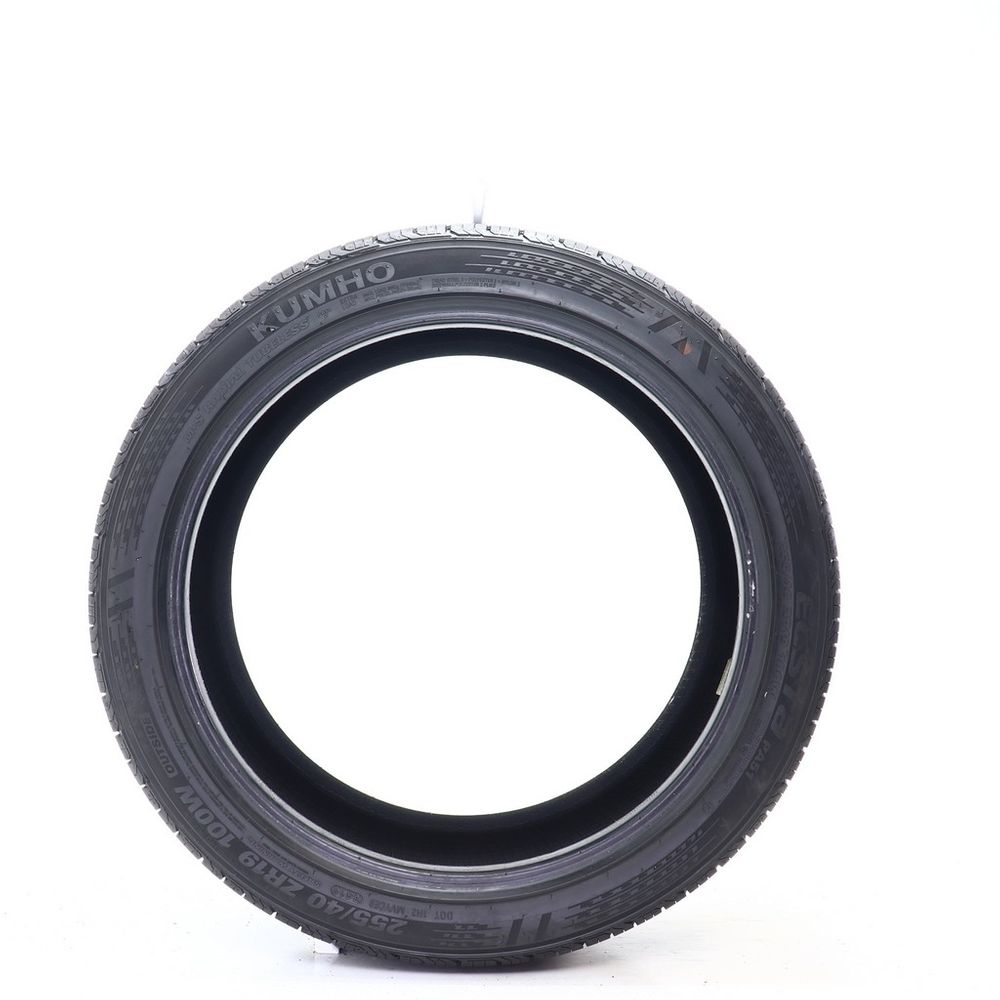 Set of (2) Used 255/40ZR19 Kumho Ecsta PA51 100W - 8-9/32 - Image 6