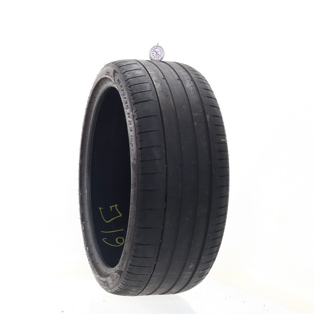 Set of (2) Used 275/35R23 Pirelli P Zero PZ4 108Y - 4.5-5/32 - Image 1