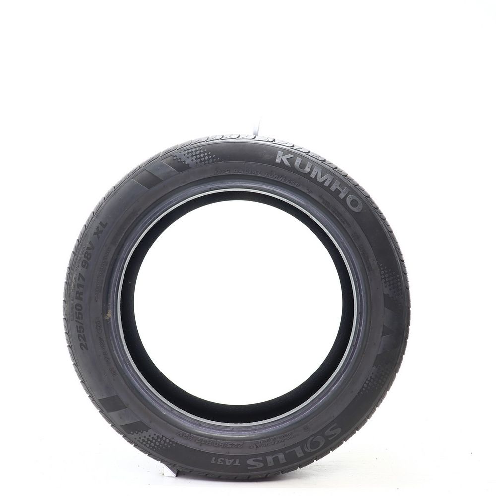 Set of (2) Used 225/50R17 Kumho Solus TA31 98V - 6.5-7/32 - Image 3