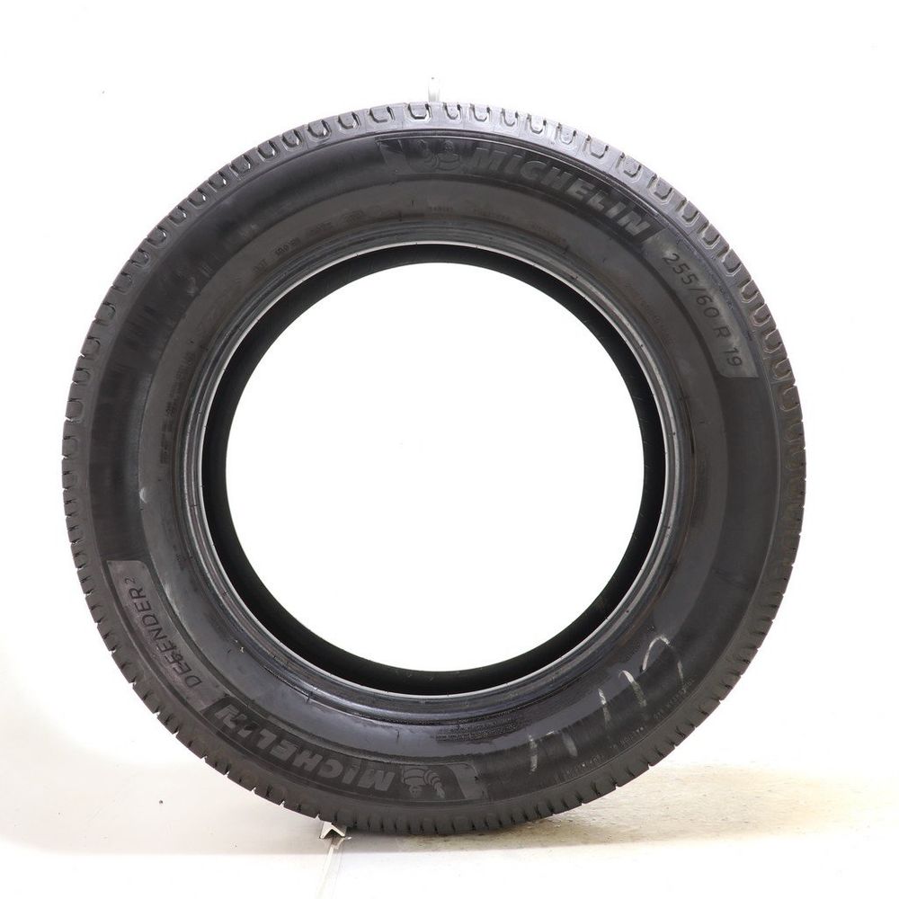 Set of (2) Used 255/60R19 Michelin Defender 2 109H - 8.5-9.5/32 - Image 6