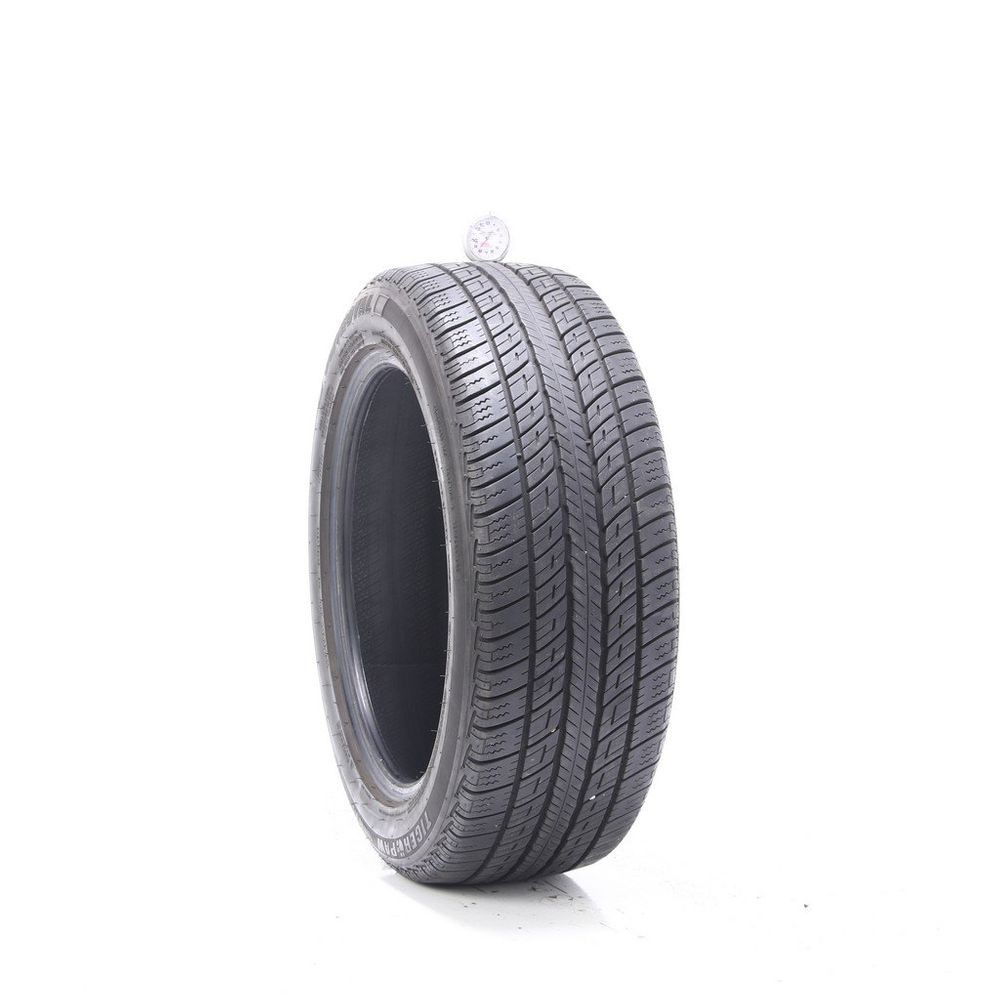 Set of (2) Used 205/55R17 Uniroyal Tiger Paw Touring A/S 95H - 8-9/32 - Image 1