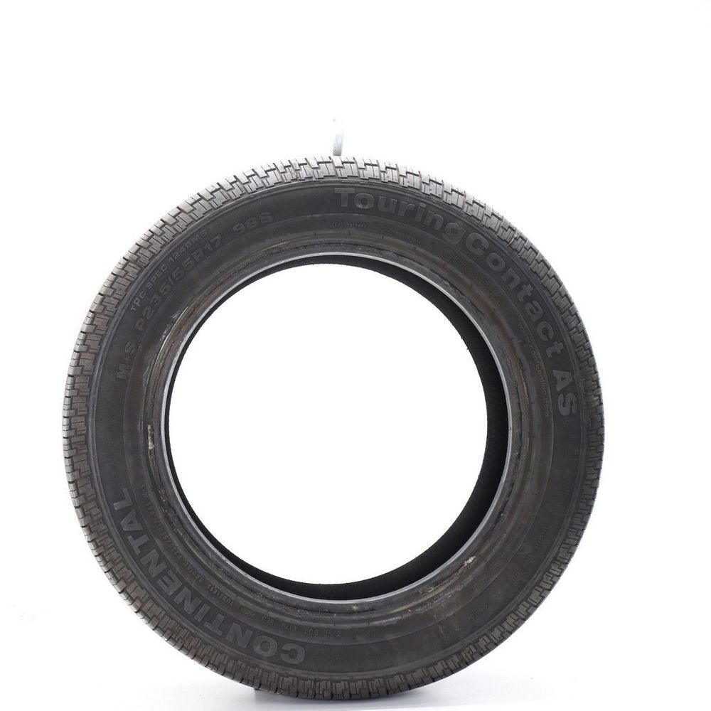 Set of (2) Used 235/55R17 Continental TouringContact AS 98S - 8-8.5/32 - Image 6