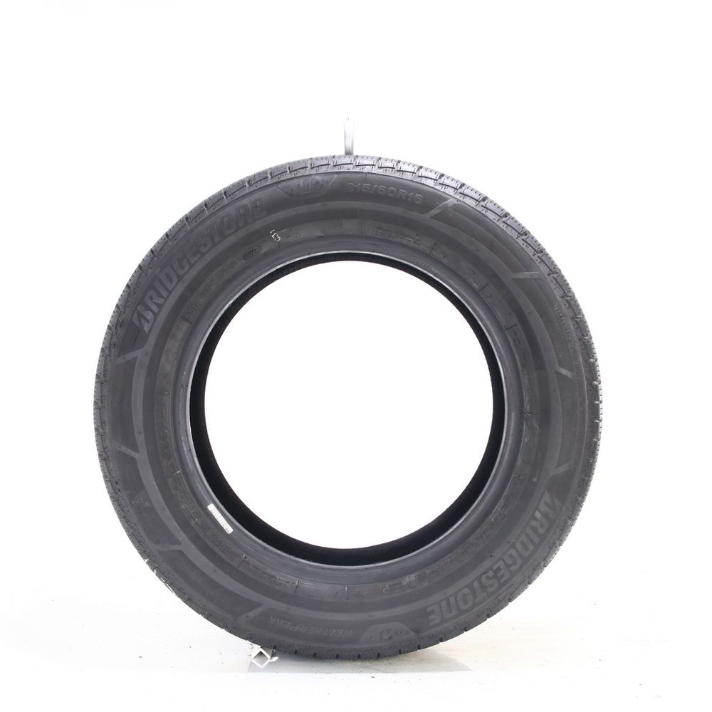 Set of (2) Used 215/60R16 Bridgestone WeatherPeak 95V - 8-9.5/32 - Image 6