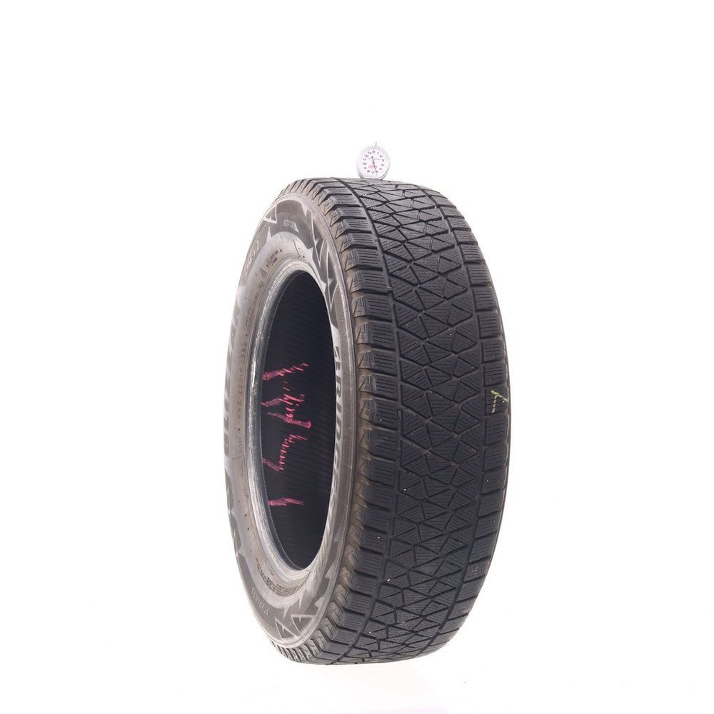 Set of (2) Used 225/65R17 Bridgestone Blizzak DM-V2 102S - 6-7.5/32 - Image 1