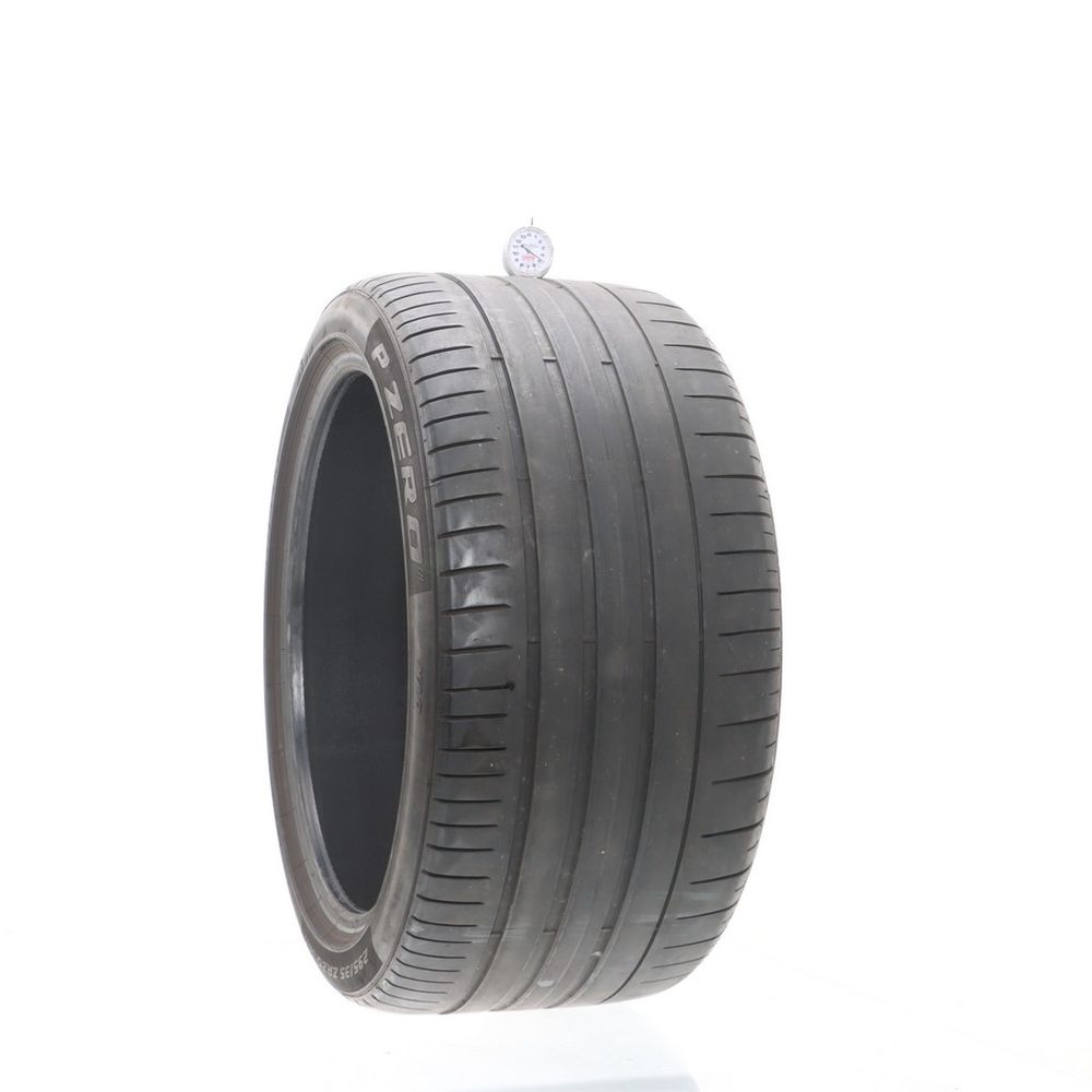 Used 295/35ZR20 Pirelli P Zero PZ4 NAO 101Y - 4.5/32 - Image 1