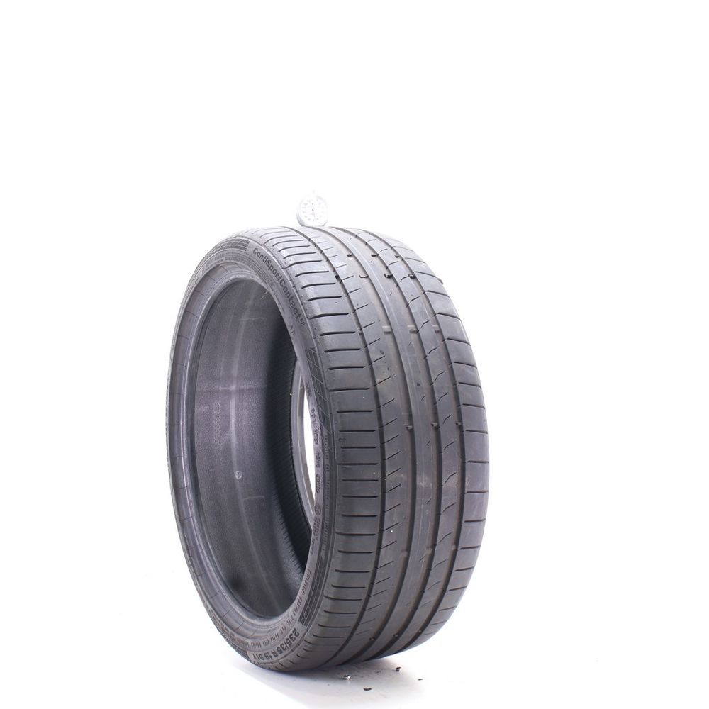 Used 235/35R19 Continental ContiSportContact 5P AO 91Y - 6.5/32 - Image 1