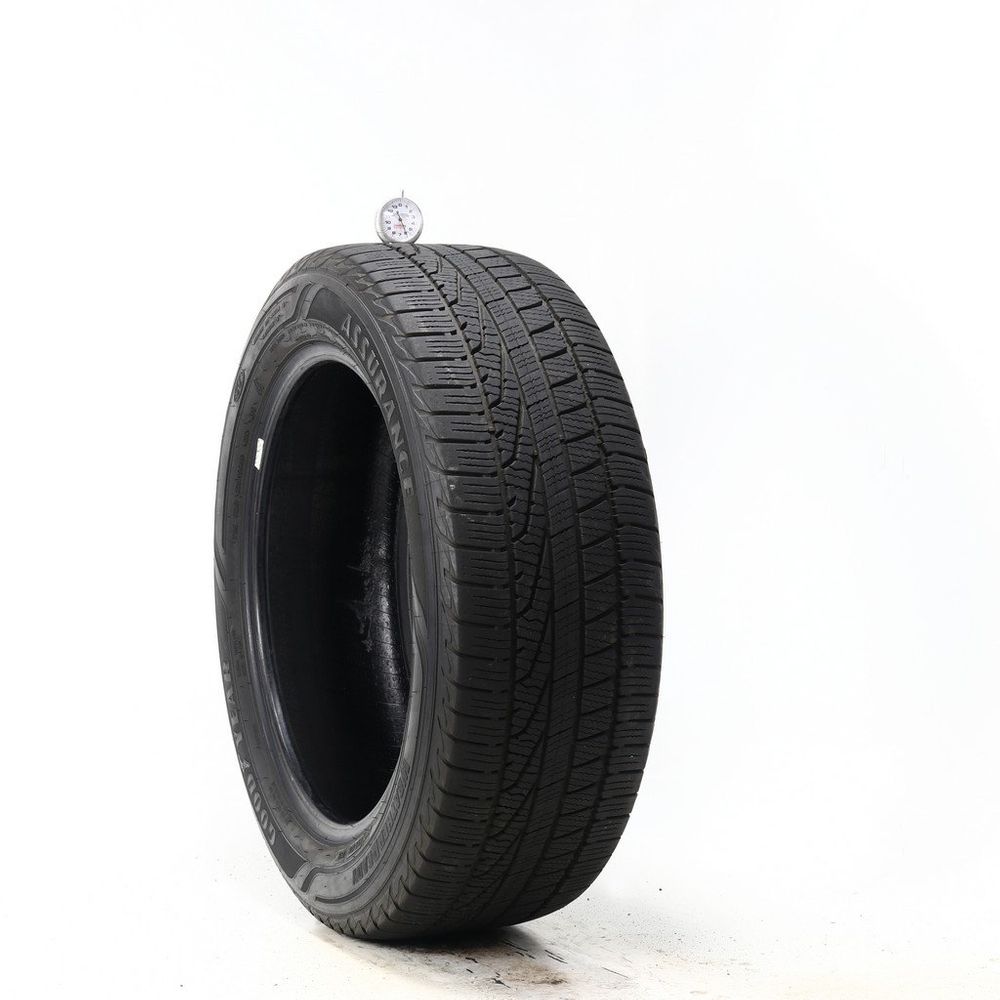 Set of (4) Used 235/55R19 Goodyear Assurance WeatherReady 101V - 6-7.5/32 - Image 1