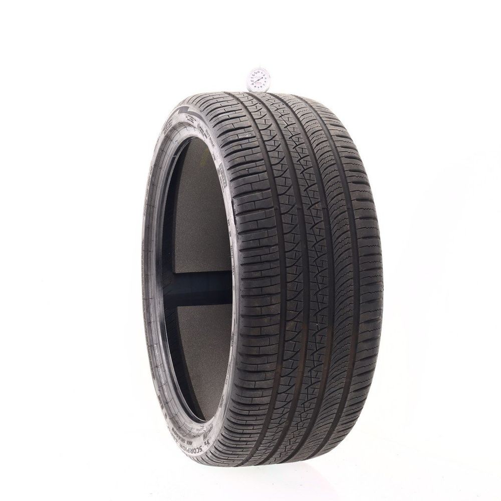 Set of (2) Used 265/35R22 Pirelli Scorpion Zero TO Elect PNCS 102Y - 9-9.5/32 - Image 1