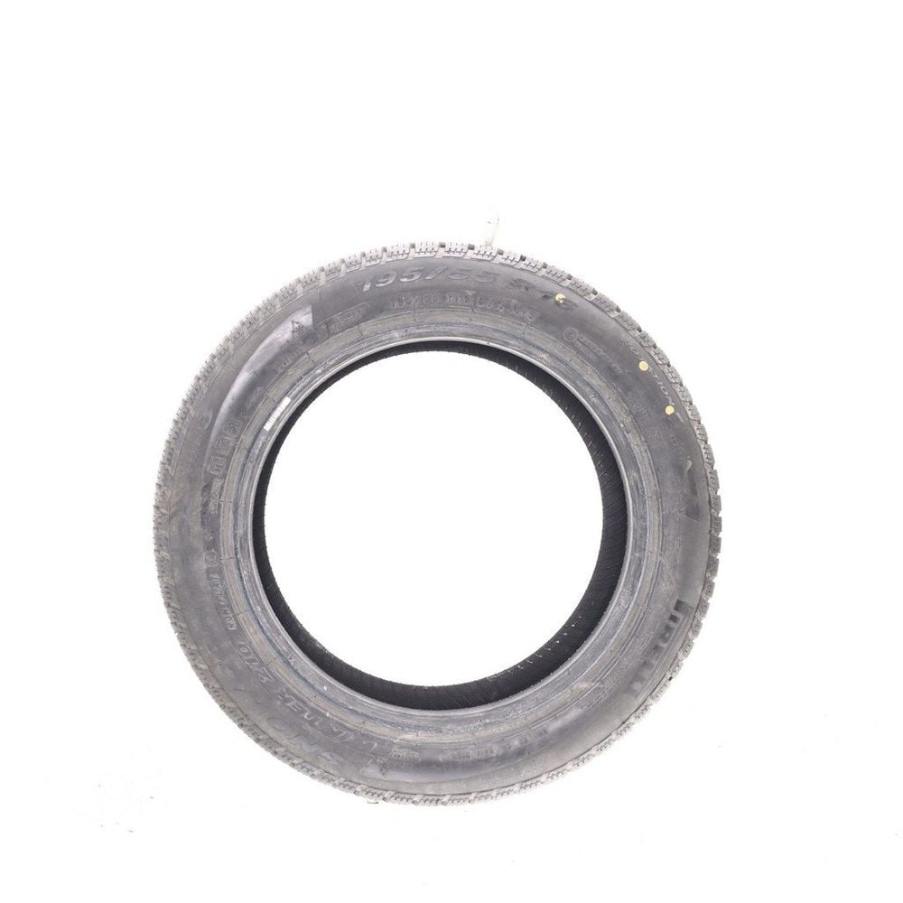 Used 195/55R16 Pirelli Winter 210 Snowcontrol Serie III Run Flat 87H - 9.5/32 - Image 3