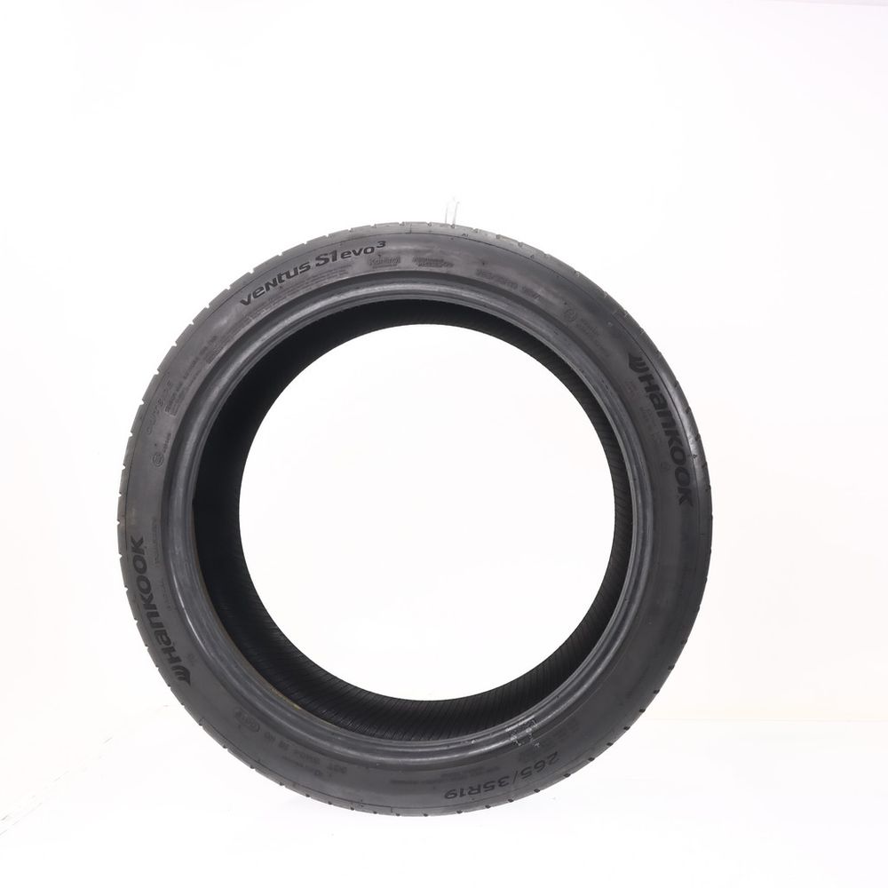 Set of (2) Used 265/35R19 Hankook Ventus S1 evo3 TO Sound Absorber 98W - 7.5/32 - Image 3