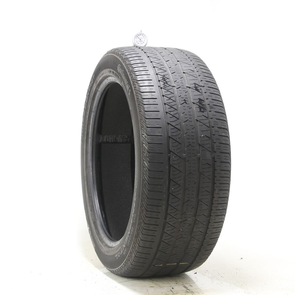Set of (2) Used 285/45R21 Continental CrossContact LX Sport AO ContiSilent 113H - 4.5-5/32 - Image 1