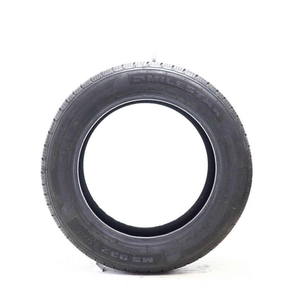 Set of (2) Used 205/55R16 Milestar MS932 Sport 91V - 8.5-9.5/32 - Image 6