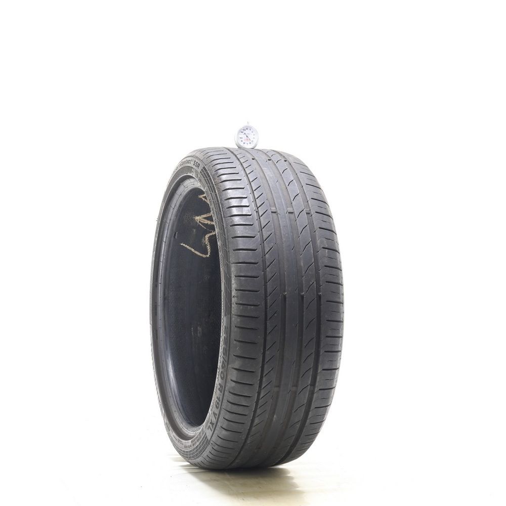 Set of (2) Used 225/40R19 Continental ContiSportContact 5 SSR MOE 93Y - 4-5/32 - Image 4