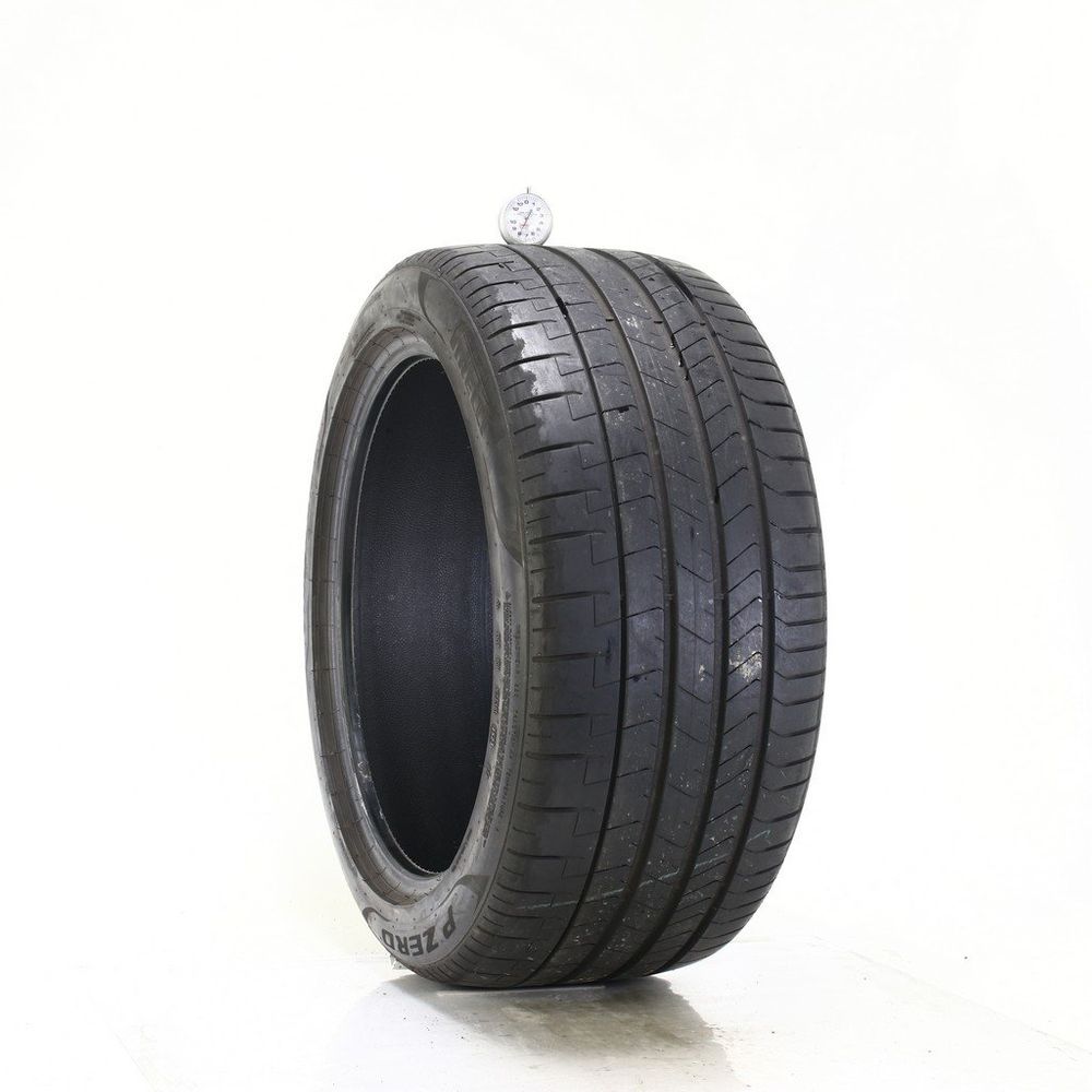 Set of (4) Used 275/40R19 Pirelli P Zero PZ4 101Y - 7-8/32 - Image 4