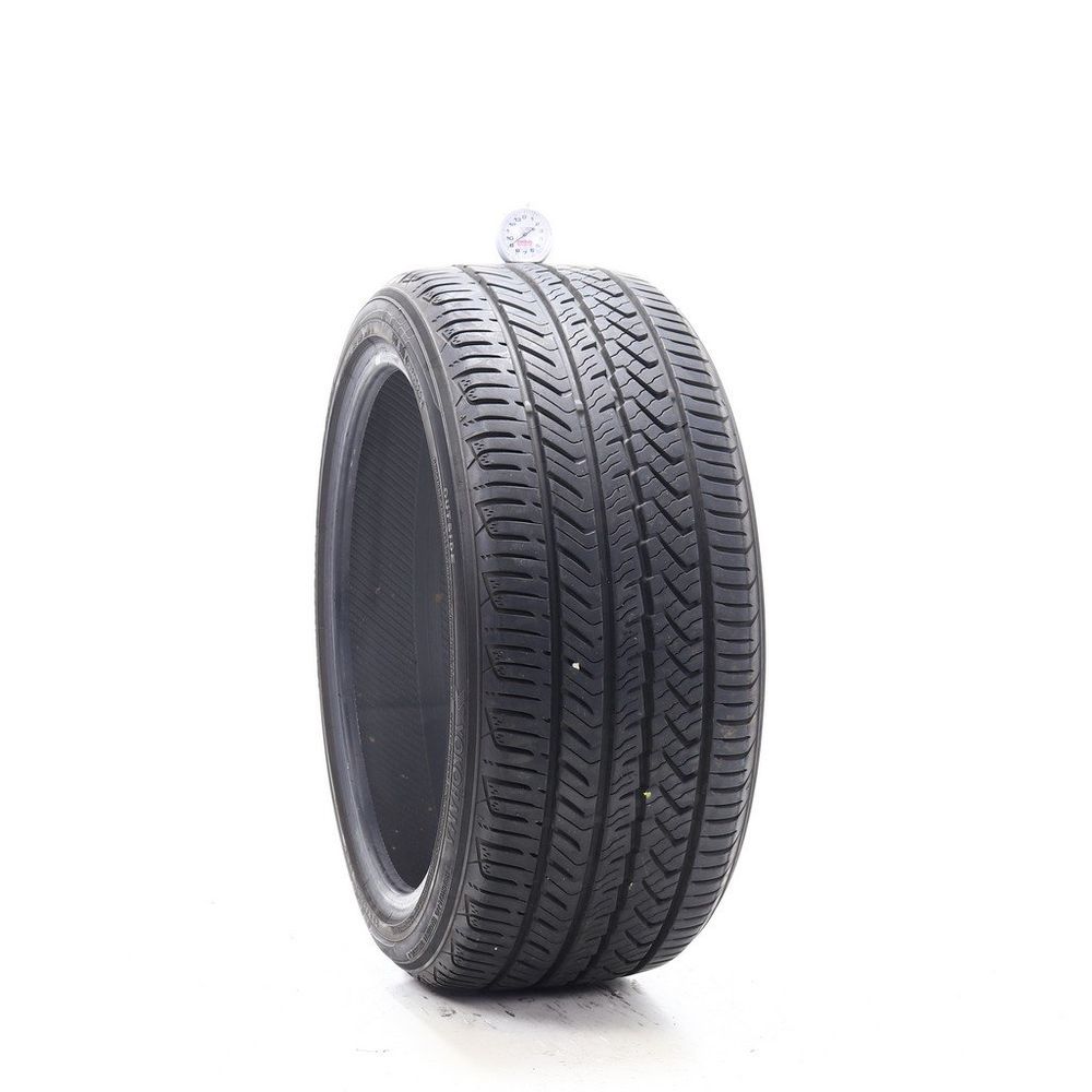Set of (2) Used 235/40R18 Yokohama Advan Sport A/S Plus 95Y - 9-10/32 - Image 1