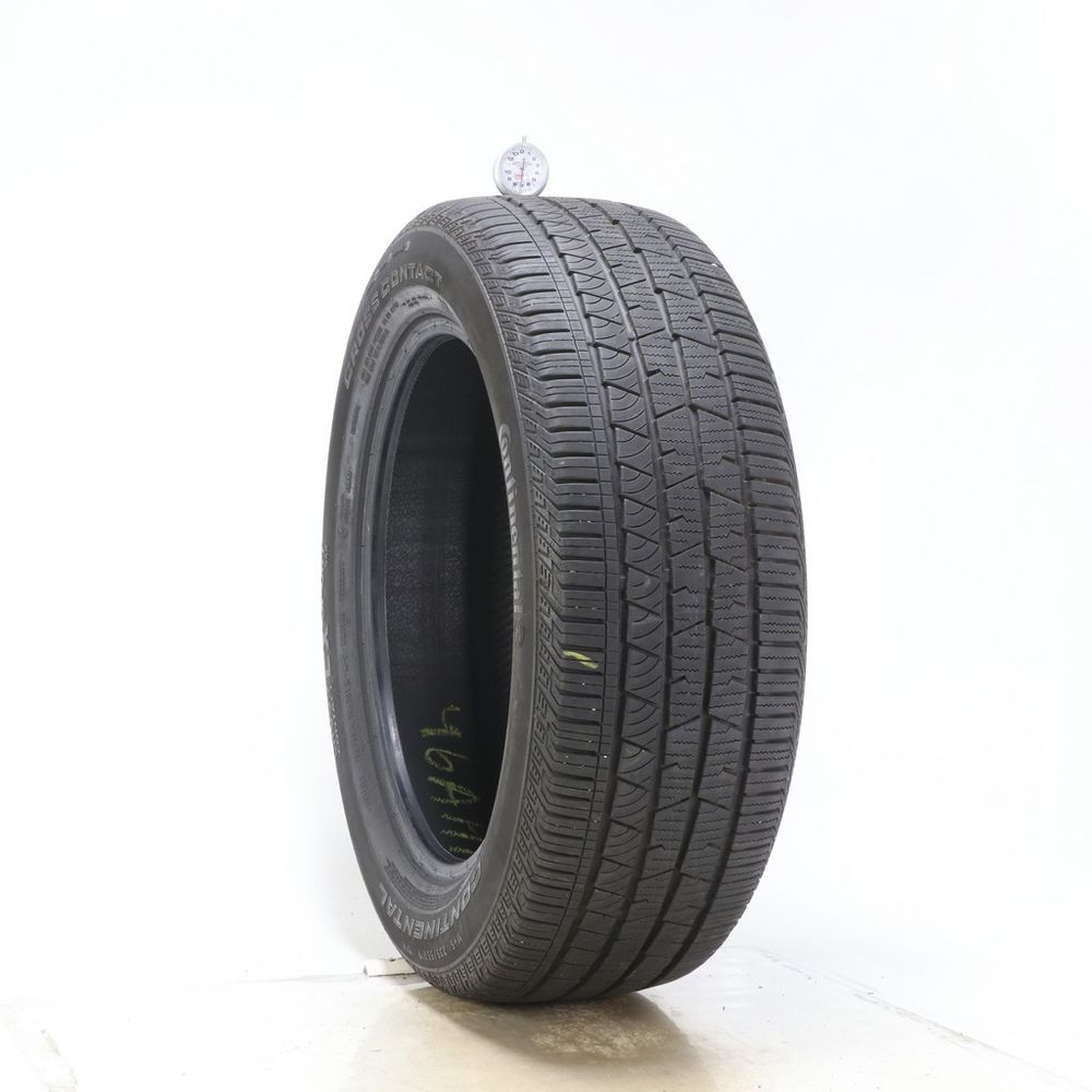 Set of (4) Used 235/55R19 Continental CrossContact LX Sport SSR MOE 101H - 7-8.5/32 - Image 1
