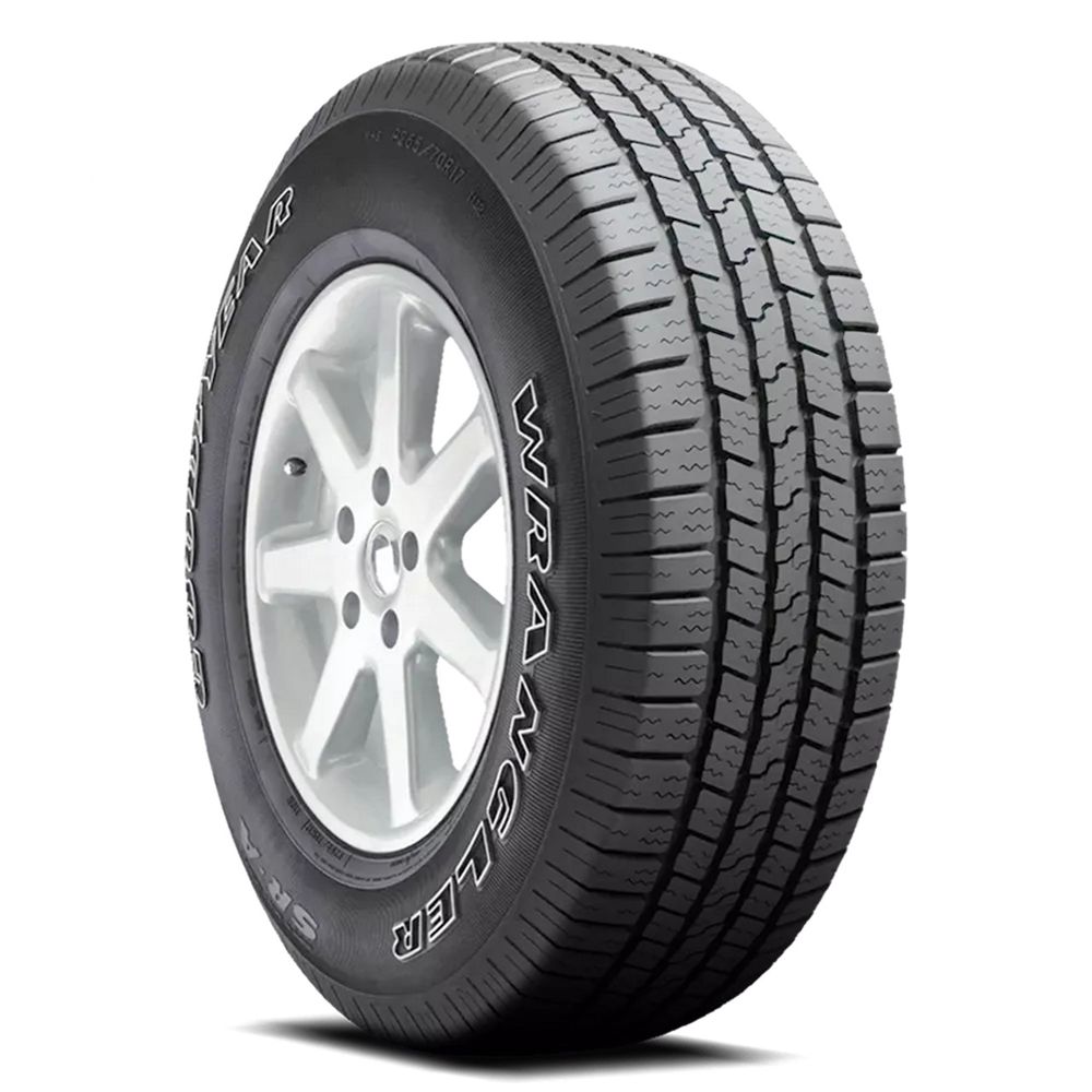 Set of (2) New P 225/70R15 Goodyear Wrangler SR-A 100S - Image 1