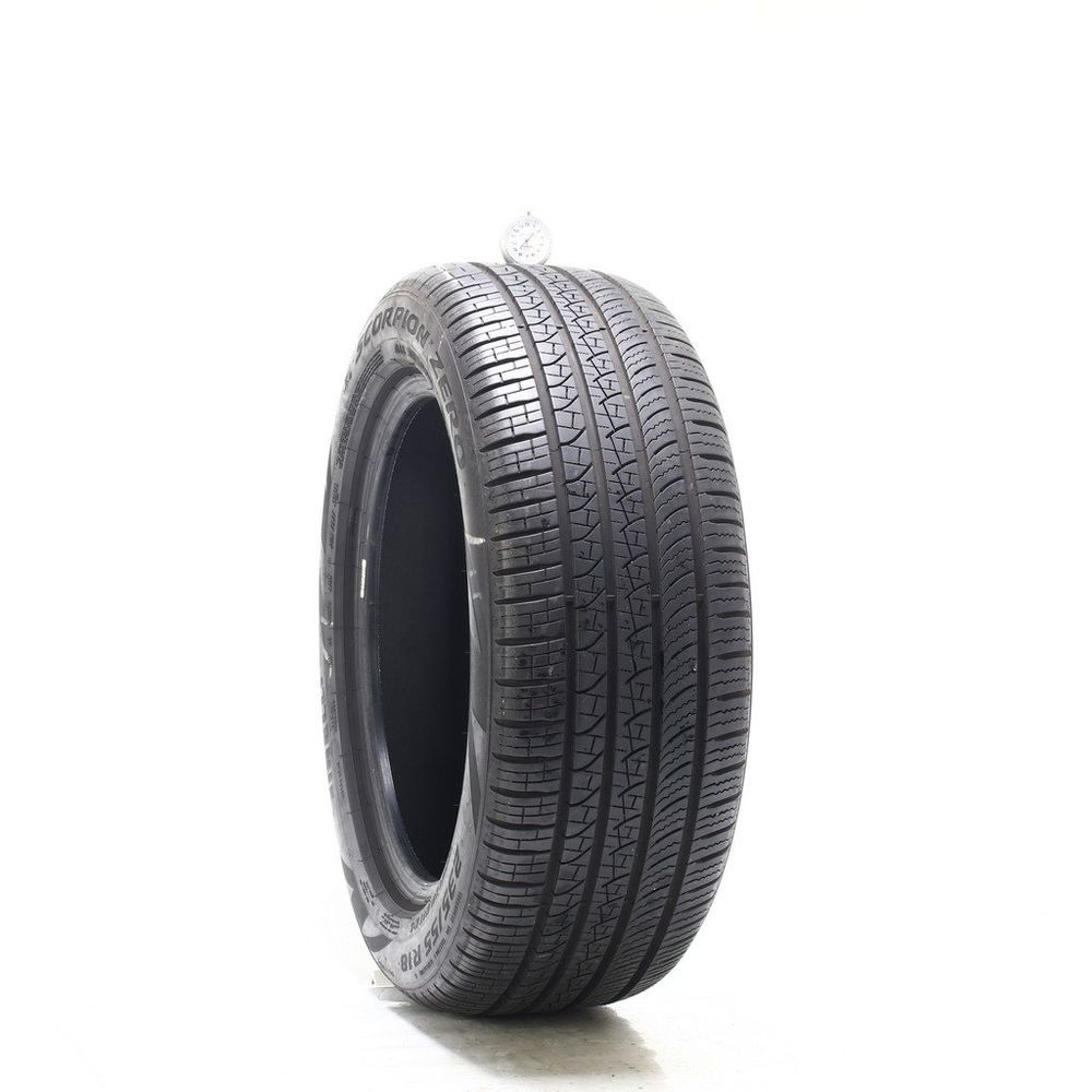 Set of (4) Used 235/55R18 Pirelli Scorpion Zero MOE Run Flat ELECT 104T - 7-8.5/32 - Image 4