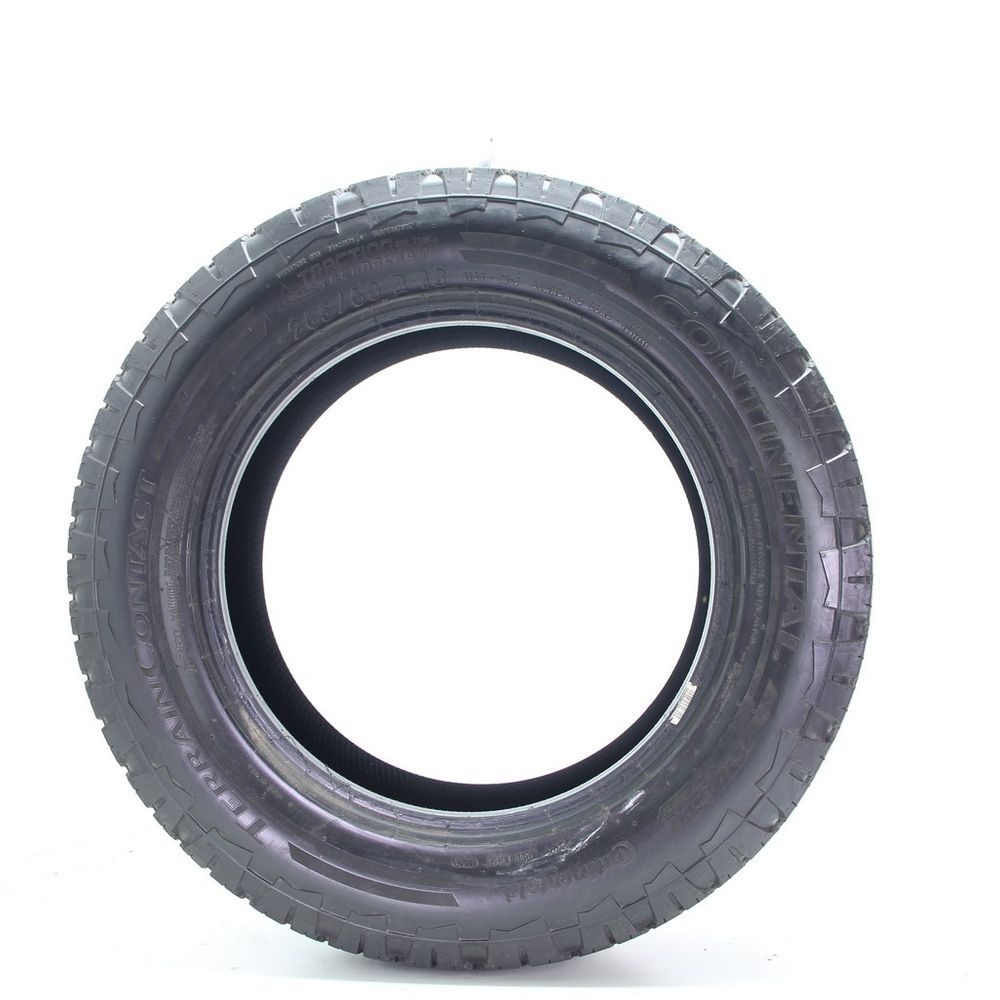 Set of (2) Used 265/60R18 Continental TerrainContact AT 110T - 7.5/32 - Image 3