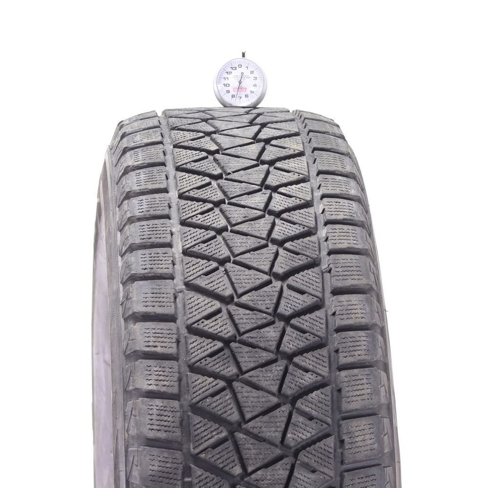 Set of (2) Used 255/70R18 Bridgestone Blizzak DM-V2 112S - 7.5-8/32 - Image 2